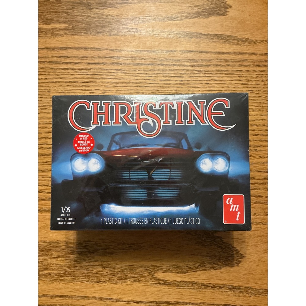 AMT Christine 1958 Plymouth Fury 1/25 Scale Model Kit Red AMT801M/12 New